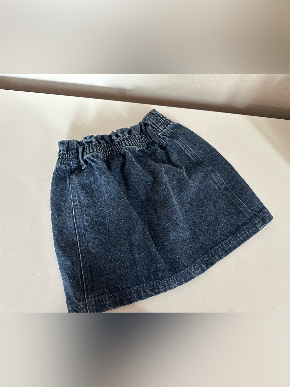 NWOT Soor Ploom Dark Wash Denim Skirt 6yrs